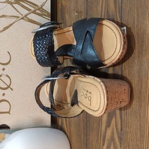 b.o.c. Jonna Black Cork wedge